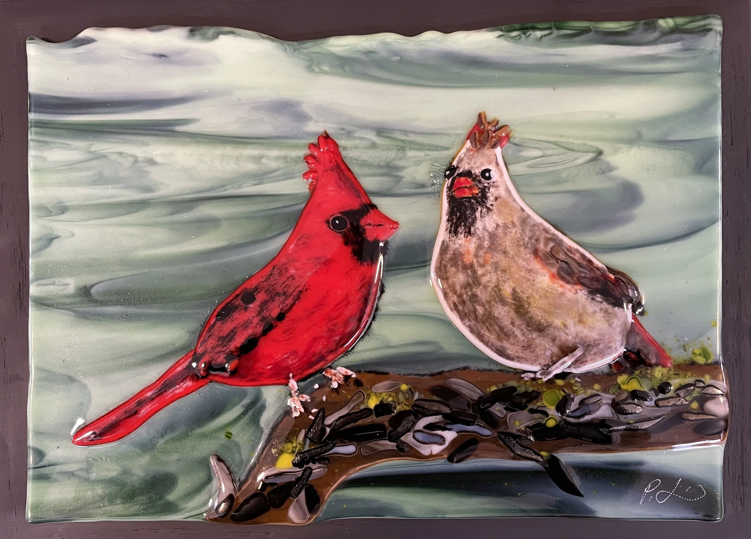 Fused Glass Paintings — Peter Lewis Glass Works